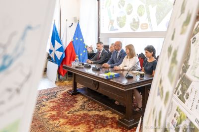 zdjęcie z prezentacji projektów absolwentów Wydziału Architektury Krajobrazu Uniwersytetu Rzeszowskiego, fot. Grzegorz Bukała, Urząd Miasta Rzeszowa